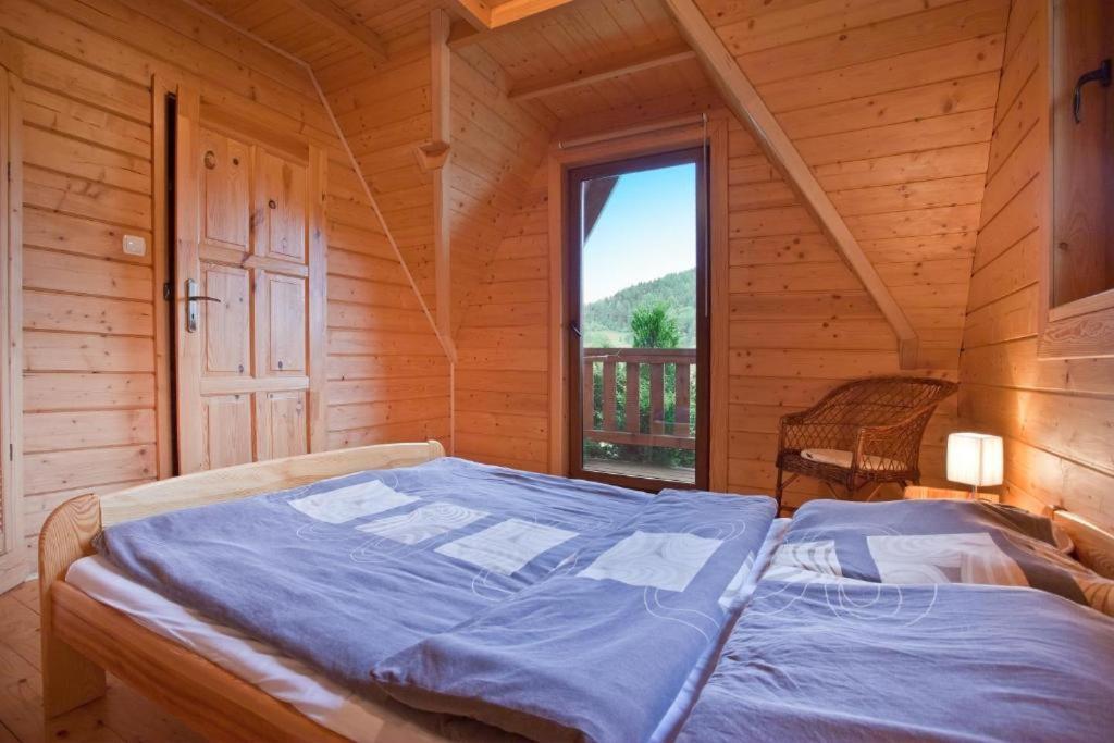 Domek W Krynicy Z Sauna كرينيتسا زدروي المظهر الخارجي الصورة