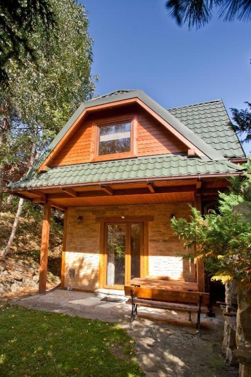 Domek W Krynicy Z Sauna كرينيتسا زدروي المظهر الخارجي الصورة